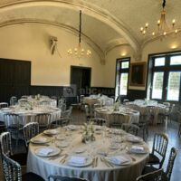 Couverts salle réception