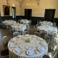 Couverts salle réception