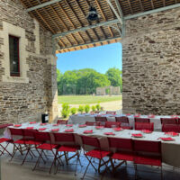 Préau banquet