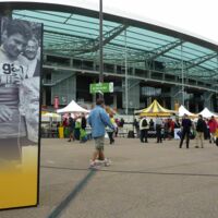 Village sur les parvis du Stade Marie-Marvingt