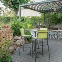 Une des terrasses