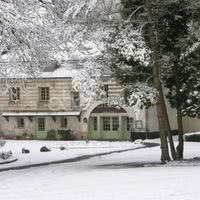 Vue extérieure sous la neige