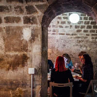 La cave, vue du studio 2 sur le studio 3