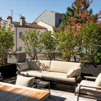 Rooftop bar