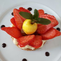 Rosace de fraises