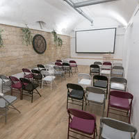 Salle voûtée, vue d'ensemble