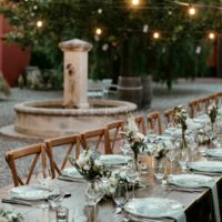 Diner mariage Clos des Aspres