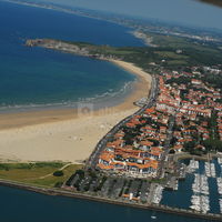 Hendaye vue aerienne