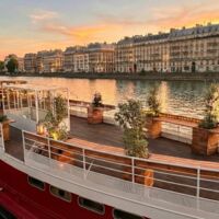 Terrasse péniche Événement