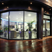 Marina du Château, Brest (29) - terrasse (Club House)