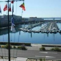 Marina du Château, Brest (29) - vue extérieure - vue sur le Port
