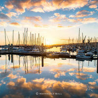 Marina du Château, Brest (29) - vue extérieure - vue sur le Port