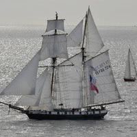 Goélette La Recouvrance, Brest (29) - vue extérieure