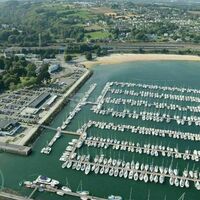 Marina du Moulin Blanc, Brest (29) - vue extérieure sur le Port du Moulin Blanc