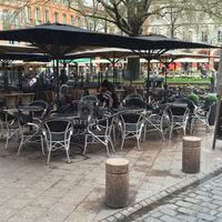 Terrasse chauffée du restaurant