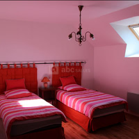 Chambre du gîte la Charetterie