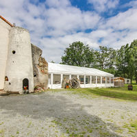 Gîte et barnum de réception