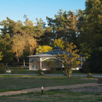 Gloriette vue du parc