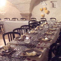 Décoration marron et argent