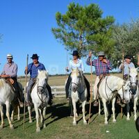 Haie d'honneur des gardians