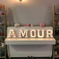 Piano et décorations