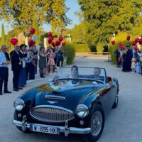 Arrivée des mariés