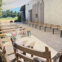 Cérémonie laïque sur terrasse