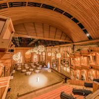 Manège dressé en diner assis pour 150 pax