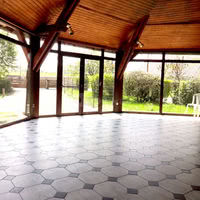Une rotonde de 60 m²