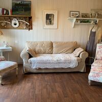 Le gite du jardinier, son salon