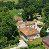 Vue aérienne du Domaine