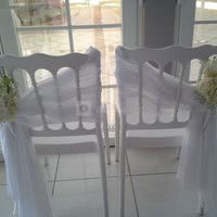 Chaises de cérémonie