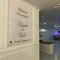 Panneau de bienvenue