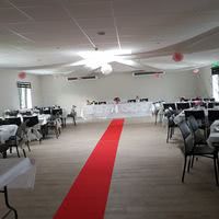 Disposition pour un mariage