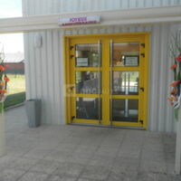 Entrée décorée