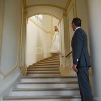 Chateau de percey hall stairway /escaliers