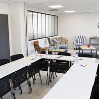 Salle 1+2 de 50m2 lumineuse ultra-modulable