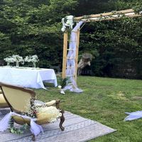 Cérémonie extérieure - jardin