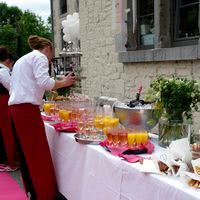 Vin d'Honneur - extérieur derrière château