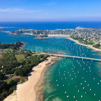 La baie de Saint Briac sur Mer