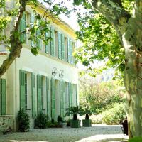 Bastide etoile allée de platanes