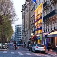 Quartier avec nombreuses brasseries