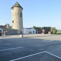 Vue arrière parking