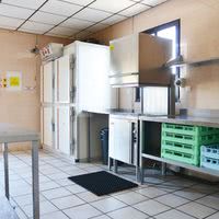 Plonge et chambre froide