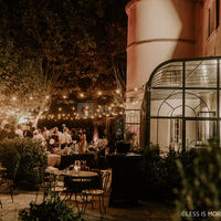 Le Château de Nans - Cocktail dînatoire sur la terrasse extérieure