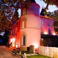 Le Château de Nans - Mise en lumière extérieure