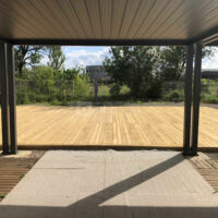 Terrasse extérieure - El Salon de Tango - Montpellier Aéroport