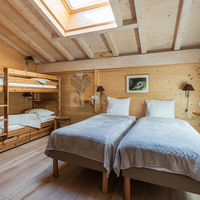 Lodge traditionnel chambre étage