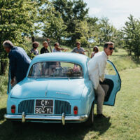 Arrivée voiture