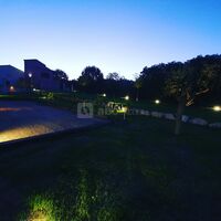 Extérieur de nuit jardin